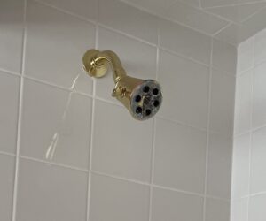 old shower valve corroded